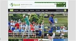Desktop Screenshot of opengolf.es